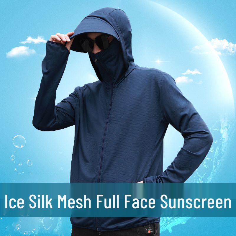 Ice Silk 2024 Unisex Summer UV-Protective Jacket for Fishing