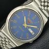 GENUINE VINTAGE SEIKO 5 AUTOMATIC 7S26A JAPAN MENS BLUE DIAL WATCH A708725-1