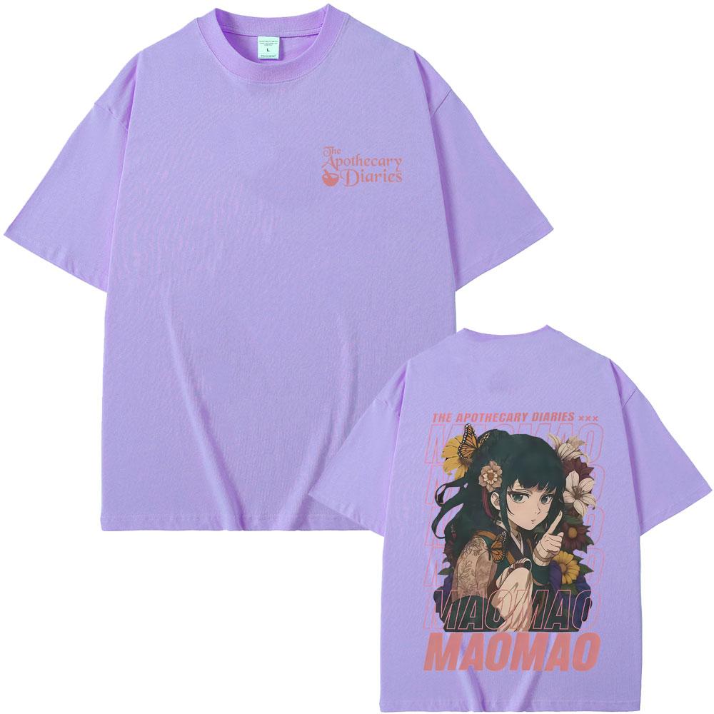 Anime The Apothecary Diaries Maomao Graphic Tshirt Men Women Clothing Fashion Trend Tshirt Unsiex Fashion Oversized Streetwear