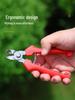 Stainless Steel Nest-shaped Pruning Shears for Fruit Harvesting