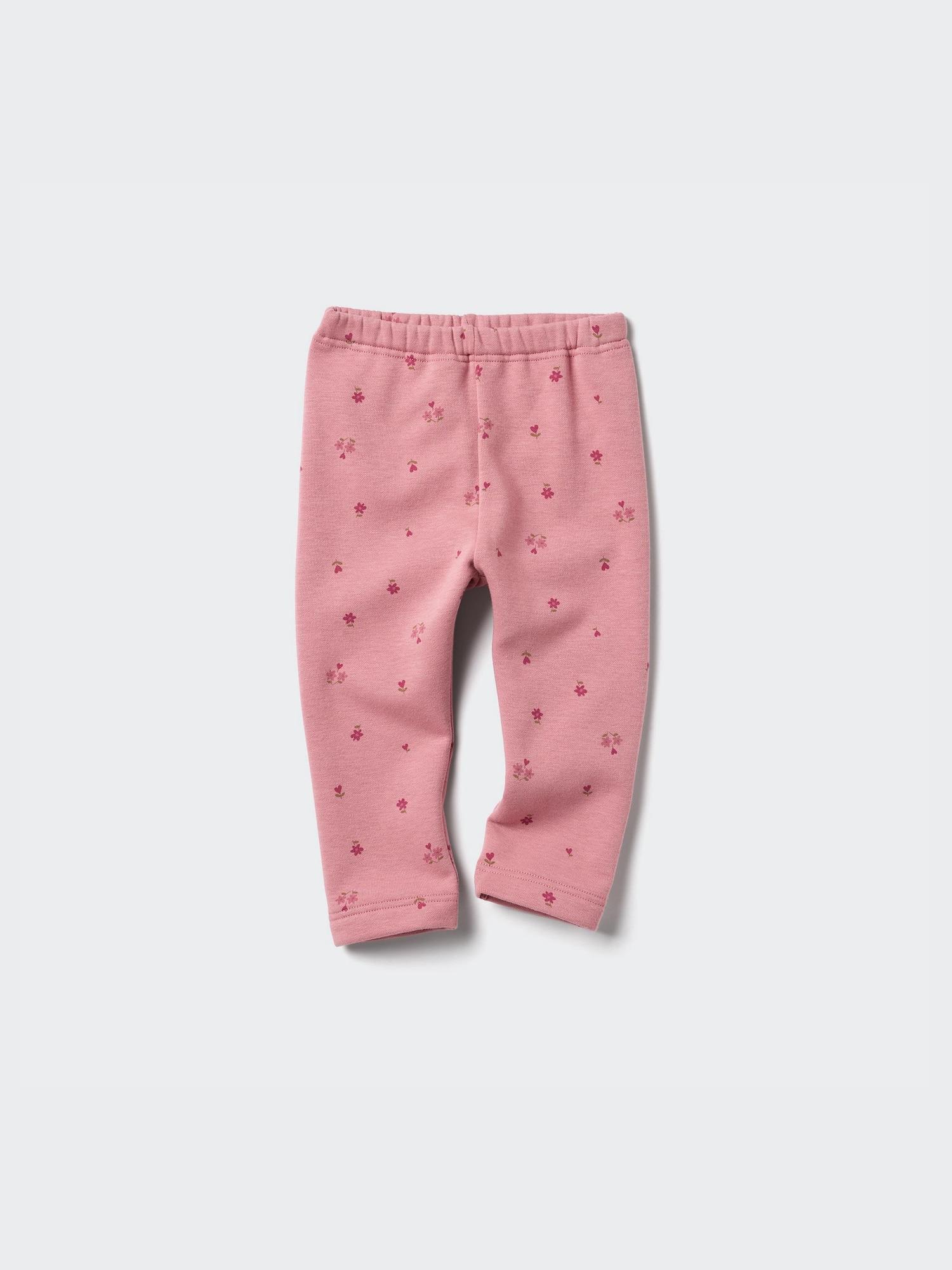 

Uniqlo Япония флисовые леггинсы 10 4 Длина 12 PINK/120