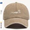 Pc Adjustable Turtle Print Baseball Cap  Lightweight Comfortable and Breathable Urban Casual Sun Hat Suitable for Beach Vacat