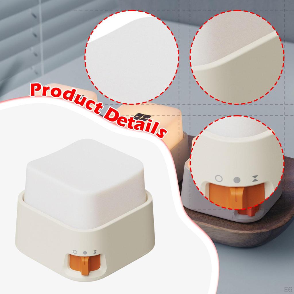Key Cap Night Light Bedside Lamp Compact Gift Decoration Ornament Table for Desktop Indoor