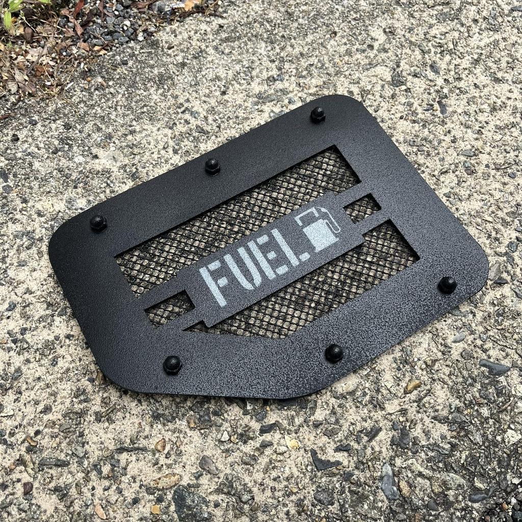 Jimny Sierra Fuel Filler Cover Easy To No Drilling Decor (JB64/JB74) - Apply, Required, Scratch-Resistant, Interior/Exterior