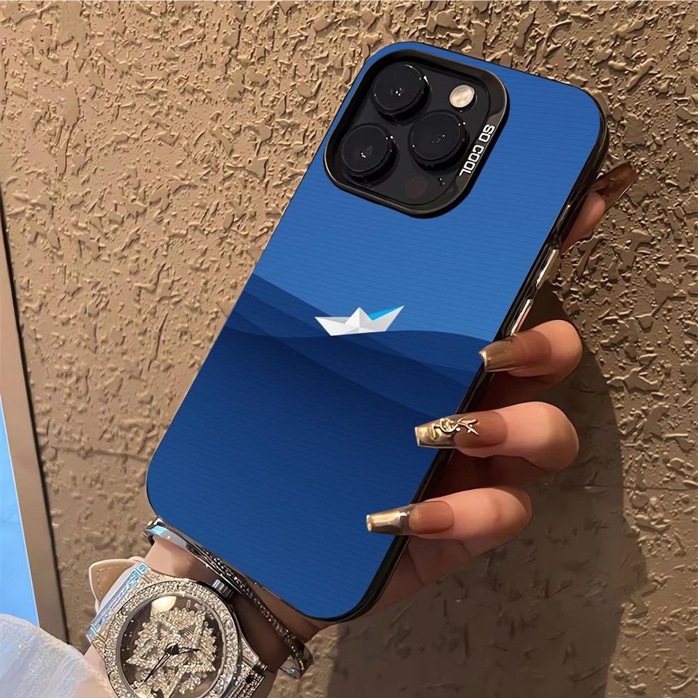 Sailing Boat Phone Case  Phone Case For iPhone 14 16 15 11 12 13 Pro Max Mini Plus Shockproof Cover