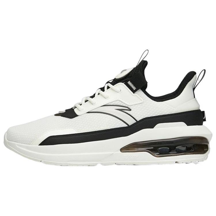 

new Anta Sports Casual Shoes White Black Silver 40.5