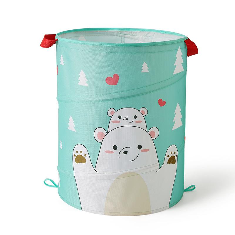 Foldable Laundry Basket for Dirty Clothes for Kids Baby Toys Storage Basket Large Capacity Dirty Clothes Basket Box Organizer