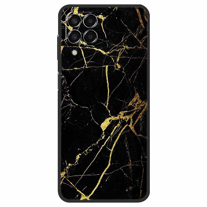 For Samsung Galaxy M33 / M53 Case Marble Soft Silicone Back Case for Samsung M53 2022 Fundas Case M 33 53 5G Phone Cover Coque