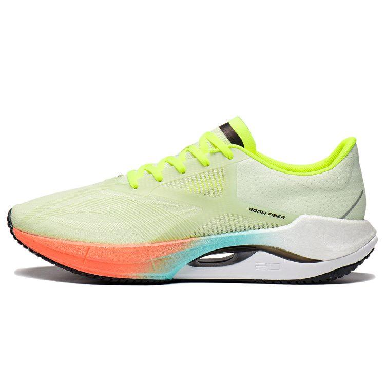 Li Ning Super Light 20 Versatile Abrasion Resistant Breathable Low Top Running Shoes Men's Light Fruit Green ARBT001-5
