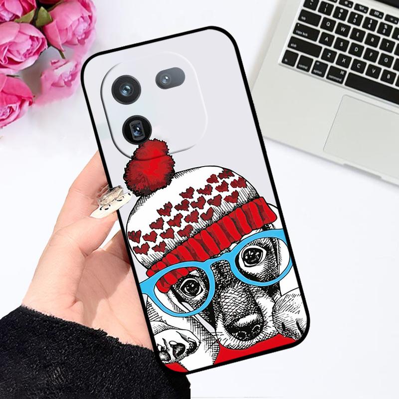 Case For iQOO 12 Pro 5G Cute Cartoon Fashion Shockproof Soft Silicone TPU Phone Bumper Cover For Vivo iQOO 12 Phone Fundas Bags