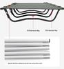 Ultralight Portable Military Cot: Aluminum Alloy Folding Bed for Single Person Camping