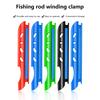 5Pcs Random Color Fishing Coiling Card Winding Wrapped Wire Board Line Container Fishing Rod Clips
