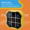 Tic-tac-toe Bolt Toy, Original 3-in-1 Handheld Puzzle Console, Portable Travel Game Suitable for In-car Use, Board Game for Children and Adults