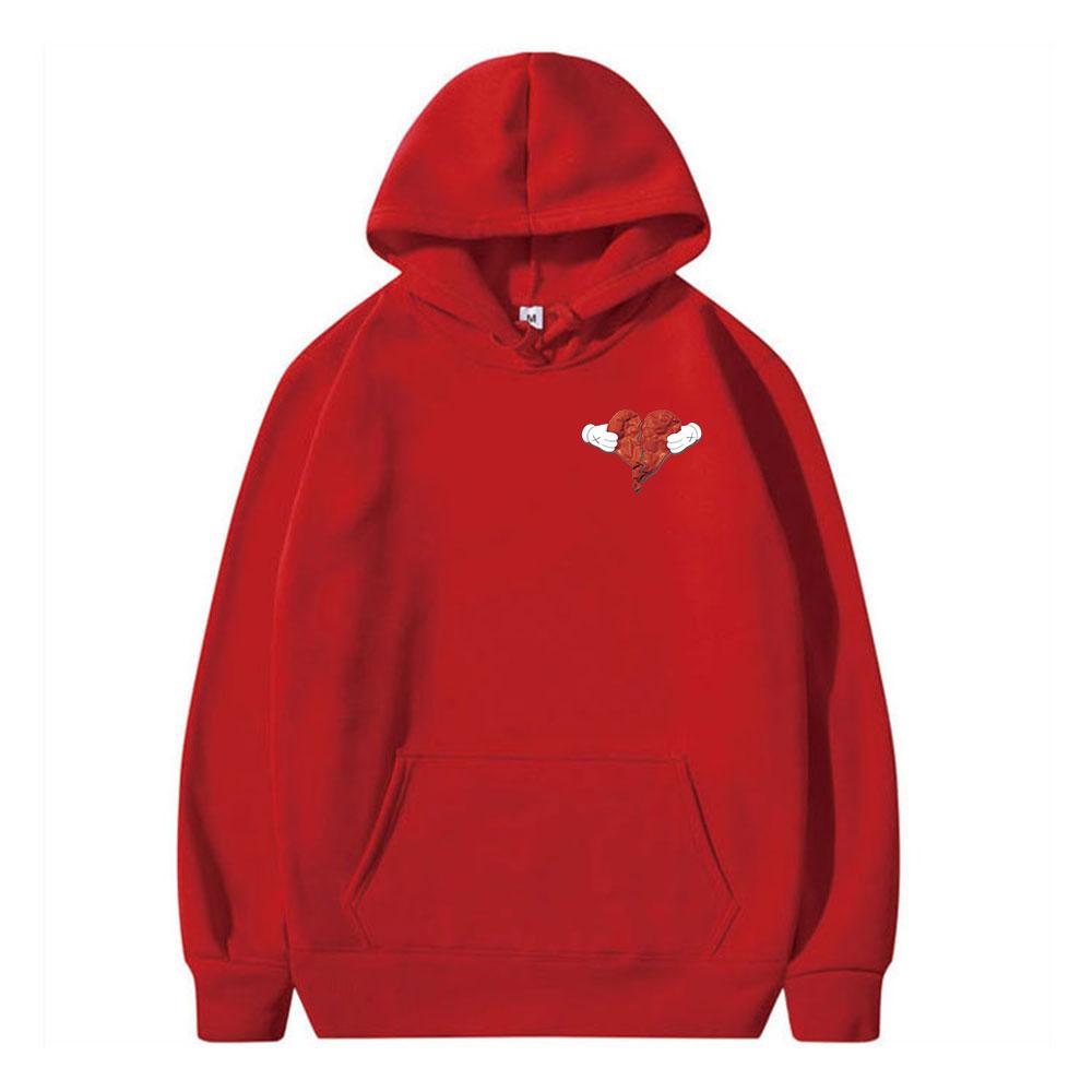 Kanye West Heartbreak Hoodies Hip Hop Vintage Men Women High Quality Long Sleeve Sweatshirts Casual Vintage Hoody Streetwear Y2K