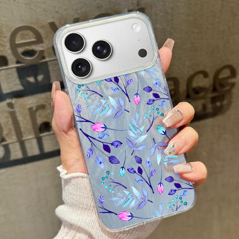 

Small Case For iPhone 17 Air 16e 16 15 14 Pro Max 13 17 Pro Max Shockproof Colorful Butterfly Pattern Hard PC Phone Cover iPhone 13 Pro Max жёлтый