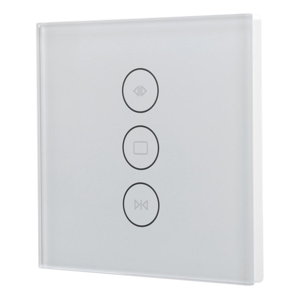 Smart WiFi Curtain Switch Touch Panel Timer APP Voice Control for Google Home for Tuya EU Plug 110‑240V