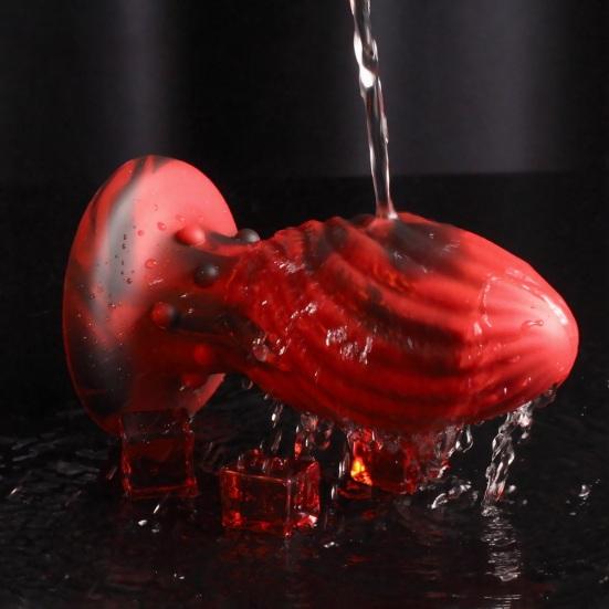 Silicone Anal Plugs for Adults, Large G-Spot Prostate Massager, Ergonomic Gradual Shape, Waterproof Body Safe Butt Plugs for Women Men