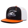 2026 New Creative Personalized Baseball Hat Shark Embroidered Hip Hop Hat Street Skateboarding Hat Daily Sunshade Flat Edge Hat