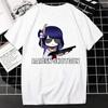 Tshirt Genshin Impact Game Tops Kawaii Impresso Grfica De Personagens Dos Jogos Clssicos Cartoon Harajuku T Streetwear Novo