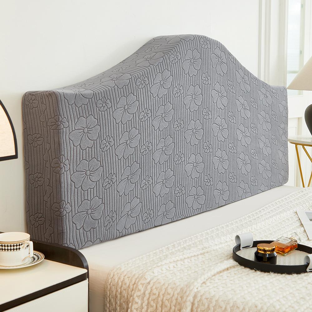 2026 New Full Wrap Headboard Cover Four Season Universal Stretchable Protector Slipcover Multiple Colors for Bedroom Furniture