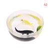 1/12 Lovely Dollhouse Miniature Glass Fish Tank Bowl Aquarium Doll House Home Ornaments Toys