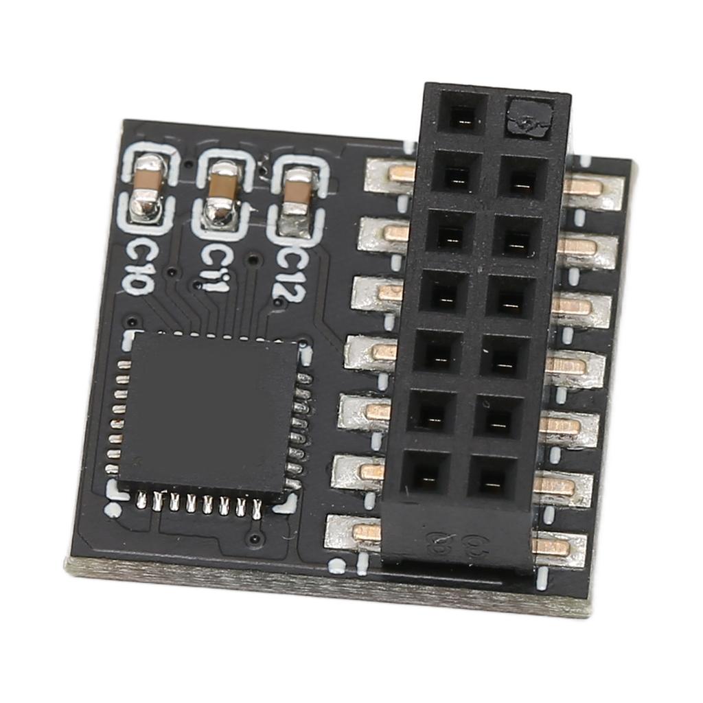 TPM 2.0 Module 14Pin SPI TPM 2.0 Encryption Security Module LPC Interface 14Pin TPM2.0 Module for Windows for ASUS