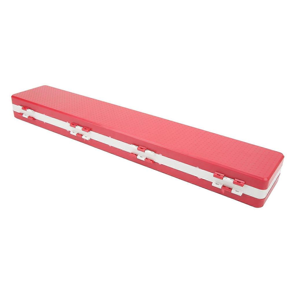 Nimomo Fishing Floats Box 3 Layers 3 in 1 Fish Float Storage Box Fishing Tackle Accessories for Outdoor Fishing(red)