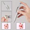 5-in-1 Nagel-Punktierstift Nagelkunstwerkzeuge im Kugelschreiber-Design Nagelkunstspitze Punktierfarbe Maniküre-Set zum Punktieren für Zuhause Salon