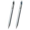 Sakura Crepas Gel Ink Ballpoint Pen Ball Sign iD Plus 2 Color Set 0.4mm Pure Black Night Black GBR354-2A