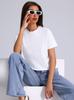 Cotton Comfortable Cotton Casual Loose T-shirt Women Men Oversized Short Sleeve Heavyweight Male Female Clothing