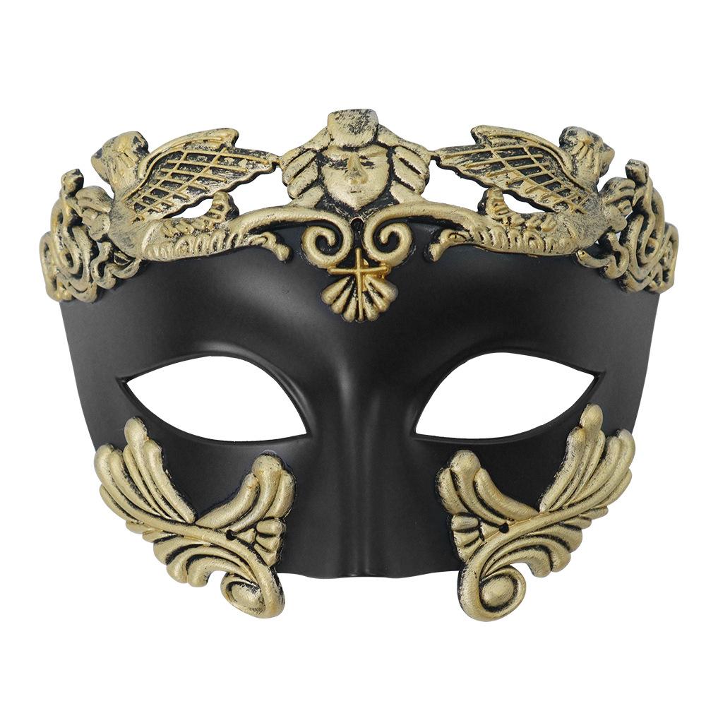 Vintage Roman Style Mask, Venetian Mask for Halloween, Party & Performance
