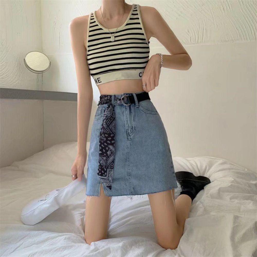 Versatile Canvas Scarf Belt Sweet Decorative Jeans Belt Fashion Luxury Design Waist Strap