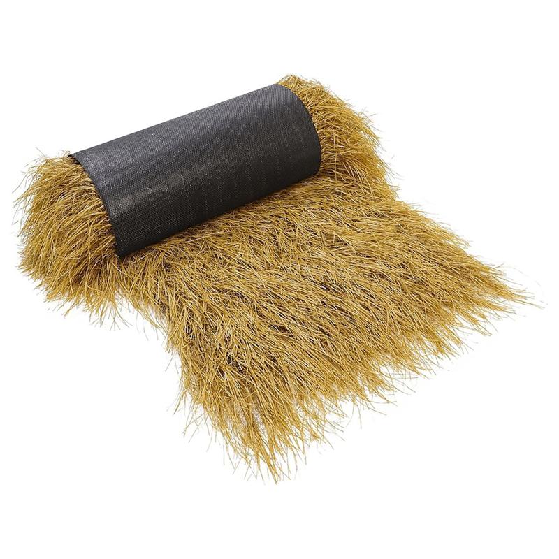 

ABWR-Для вечірки в гавайському стилі, садової огорожі, патіо, даху з соломи, мексиканського рулону штучної соломи для DIY-виробів, покрівлі з соломи