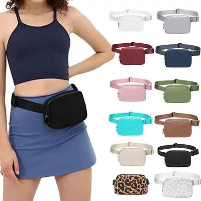 Women Waist Bag Zipper Fanny Pack Casual Chest Bag Outdoor Sports Crossbody Shoulder Bag Travel Female Belt Bag Mey Pouch