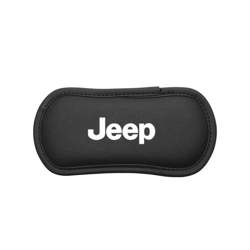 Car Pillow Car Knee Pad Elastic Memory Foam Leg Pad For Jeep Renegade Compass Grand Cherokee Patriot Liberty Gladiator Wrangler