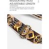 Guitar Strap, New Genuine Leather, PP Top Layer Cowhide, Thickened Leather Head Woven Ethnic Electric Guitar Bass, Stress Relieving