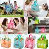 Easter Handle Tote Bags – Reusable Non-Woven Gift Bags For Bunny Egg Hunt Party Favors – 4/6/12 Pack Options (8.26x7.87x5.9")