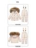 Thick Winter Down Jacket Set for Toddlers 1-3 Years - Unisex, Warm & Cozy Two-Piece Outfit