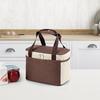 Waterproof Insulated Bento Lunch Bag with Aluminum Foil for Students and Office Workers
