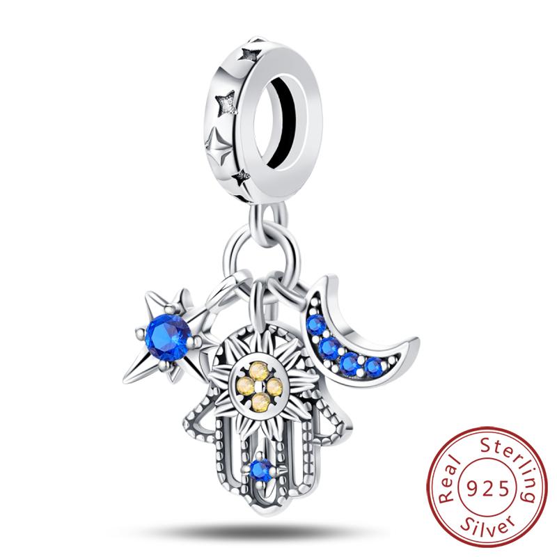 Original Copper Charm Beads Classic Cross Bible Guardian Angel Charms Pendants For Bracelet Diy Birthday Jewelry