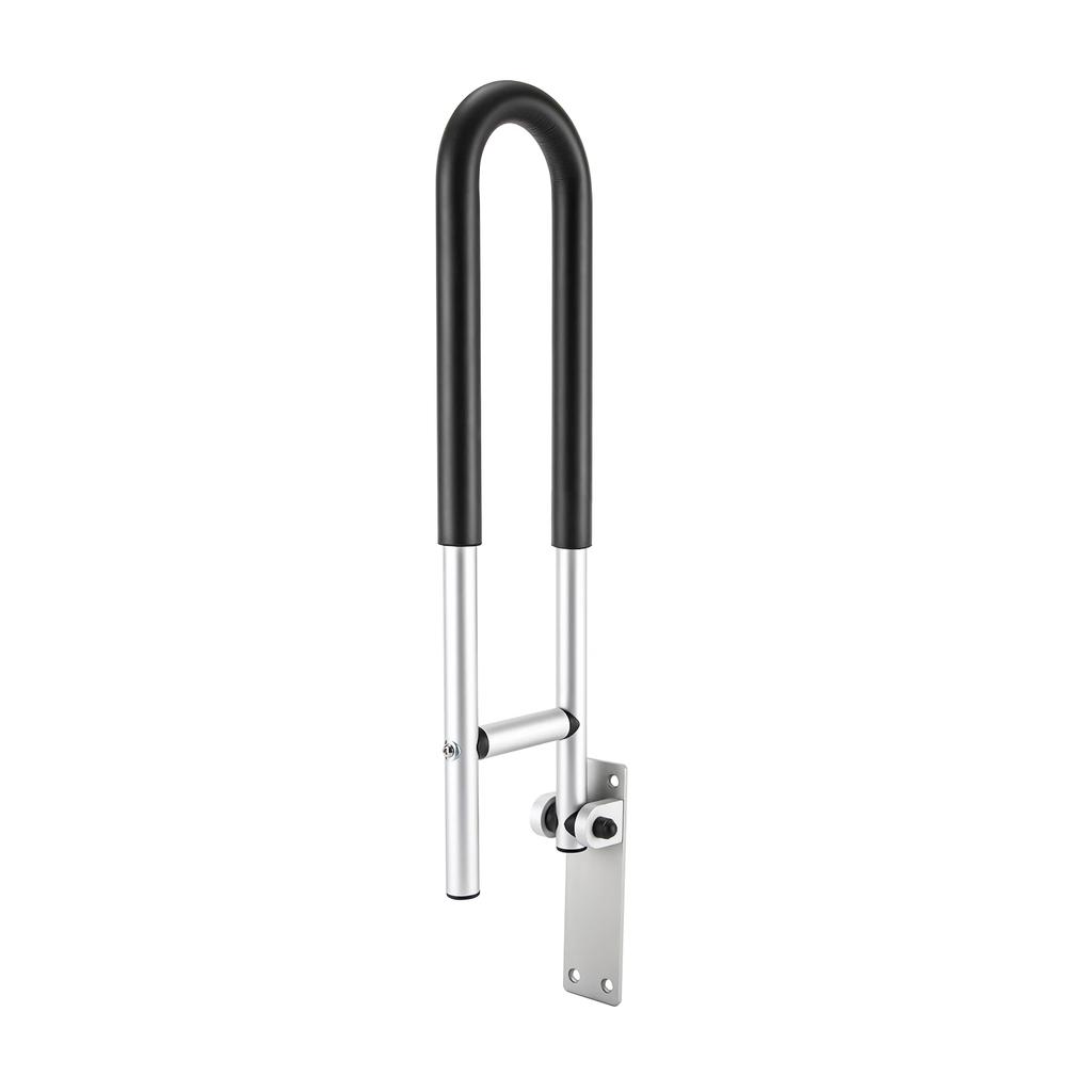 Wall-mounted Bathroom Toilet Grab Bar,foldable and Non-slip Safety Handle, for the Elderly, Pregnant Women, Disabled Individuals