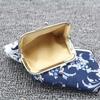 2PCS Women Coin Purse Canvas Mini Palm Size Coin Holder Durable