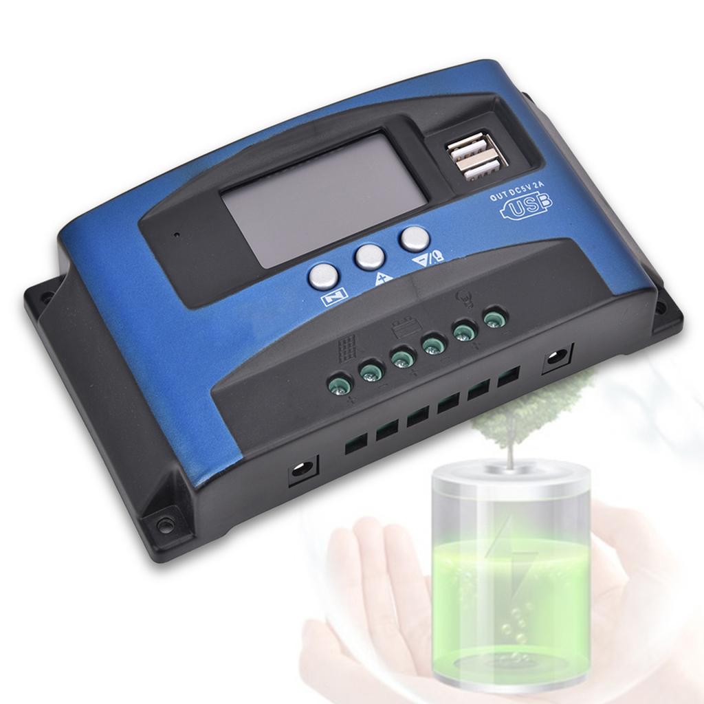 YCX 003 30 100A MPPT Solar Panel Regulator Charge Controller 12V 24V Auto Focus Tracking 40A