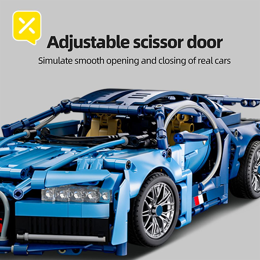 Non-Toxic Super Car Building Blocks 1144Pcs Cool Technology Toy Construction 1:14 Model Set For Childrens Adults Birthday Holiday Gift