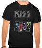 KISS Rock Music Logo Black T-Shirt -1280-