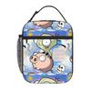 1 Piece For Students Food Container Chaotic Metal Portable Pocket Invader Zim Zipper Closure Aluminum Foil Food Pouch For Travel