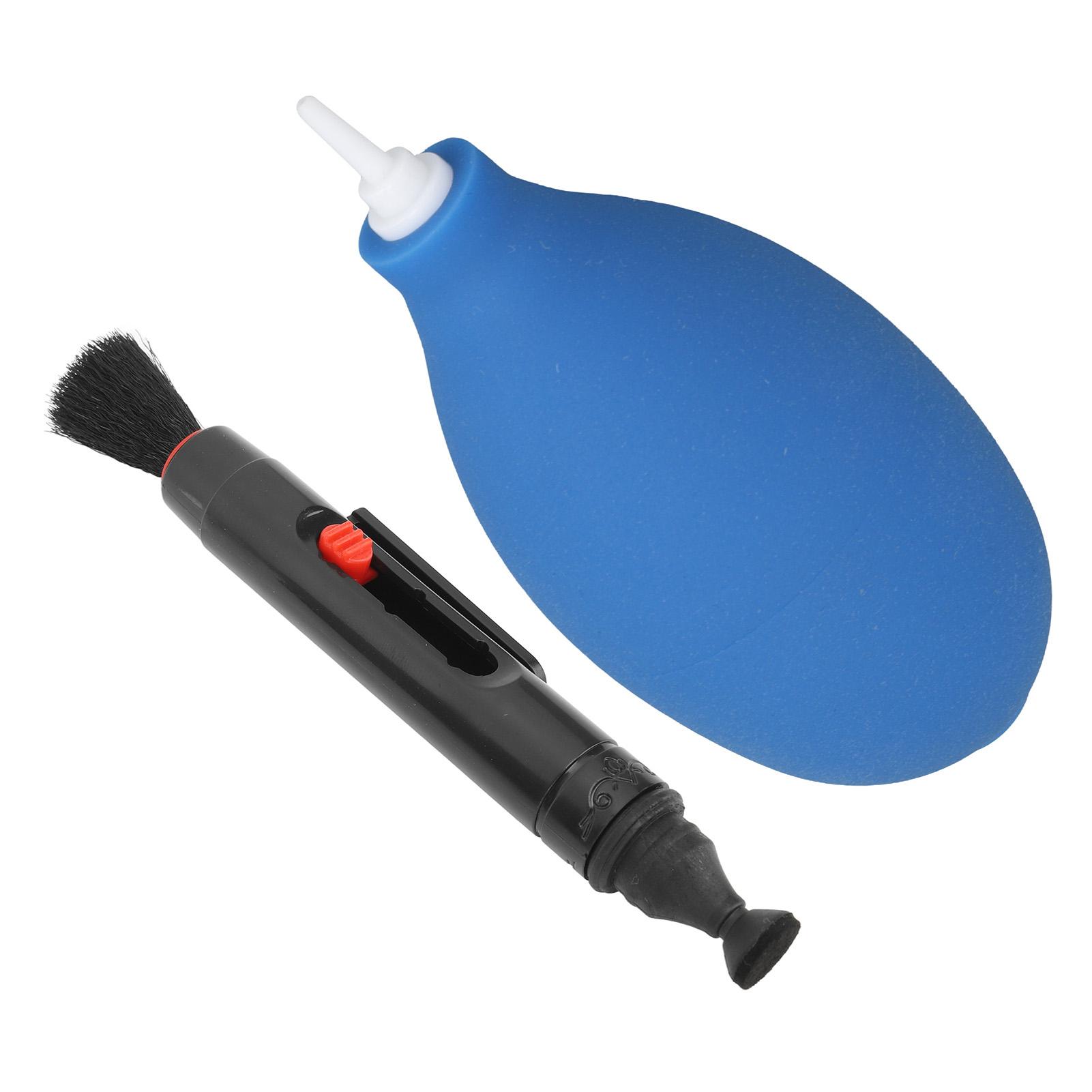 

Профессиональный набор для чистки камеры с чистящим карандашом, гелевым карандашом, грушей для сдувания пыли, чистящей салфеткой, объективом камеры синий