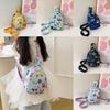 Printed Fanny Car Pack Cartoon Backpack Single Shoulder Crossbody Bag Kids Gift