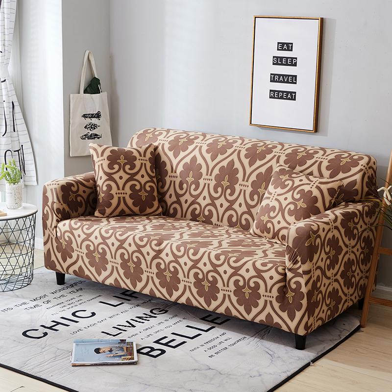 Fl Printed Sofa Cover Spandex Slipcovers Tight Wrap All Inclusive Couch Furniture Protector For Living Room At Affordable S Free Real Reviews With Photos Joom Fl Printed Sofa Cover Spandex, How Many Yards To Make Sofa Slipcover