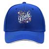Bridal Squad Script Heart Celebratio Sandwich Baseball Cap Sun Cap Outdoor Workouts Hat